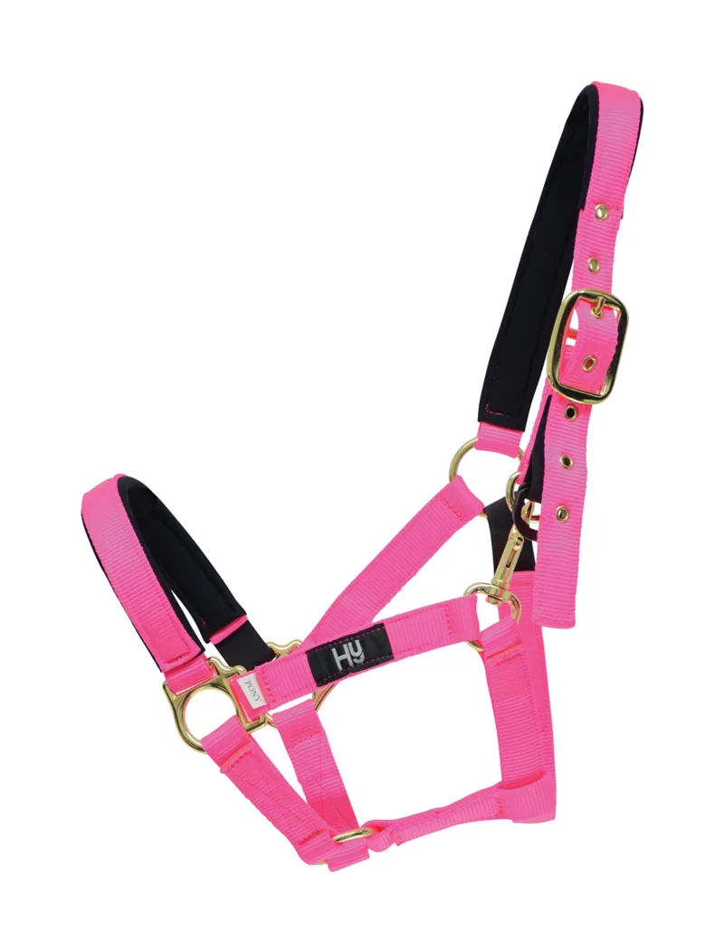 Hy Equestrian Fieldsafe Headcollar in Pink